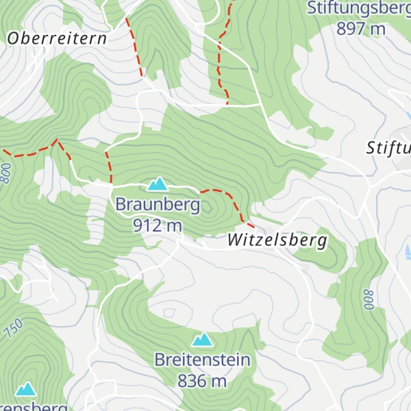 Map of Ostgipfel Braunberg