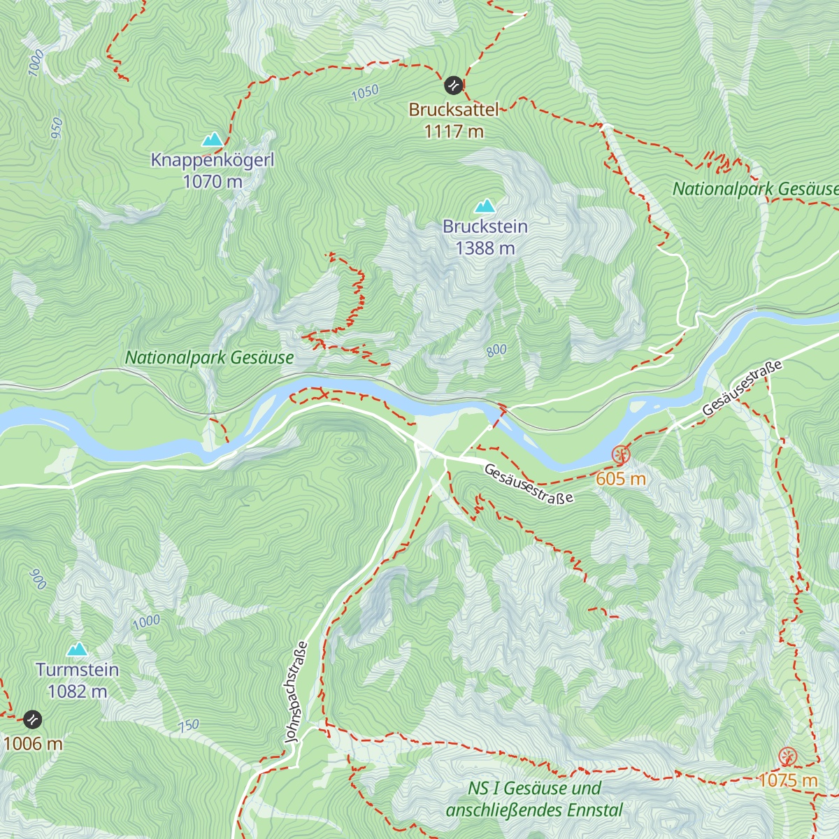 Weidendom map
