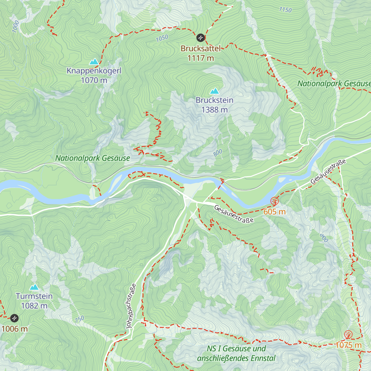 Weidendom map