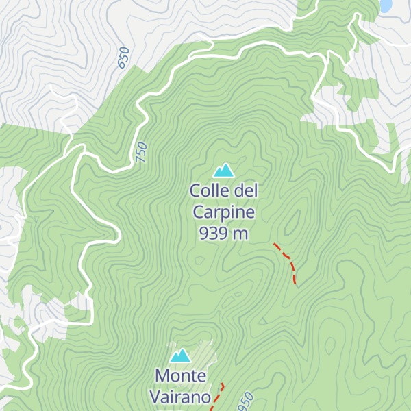Map of Rifugio Penna Verde