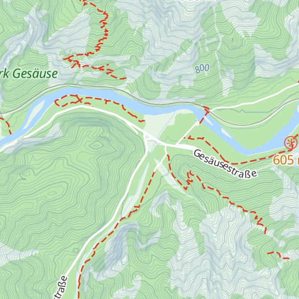 Map of BAC - Outdoor Camp Bachbrücke