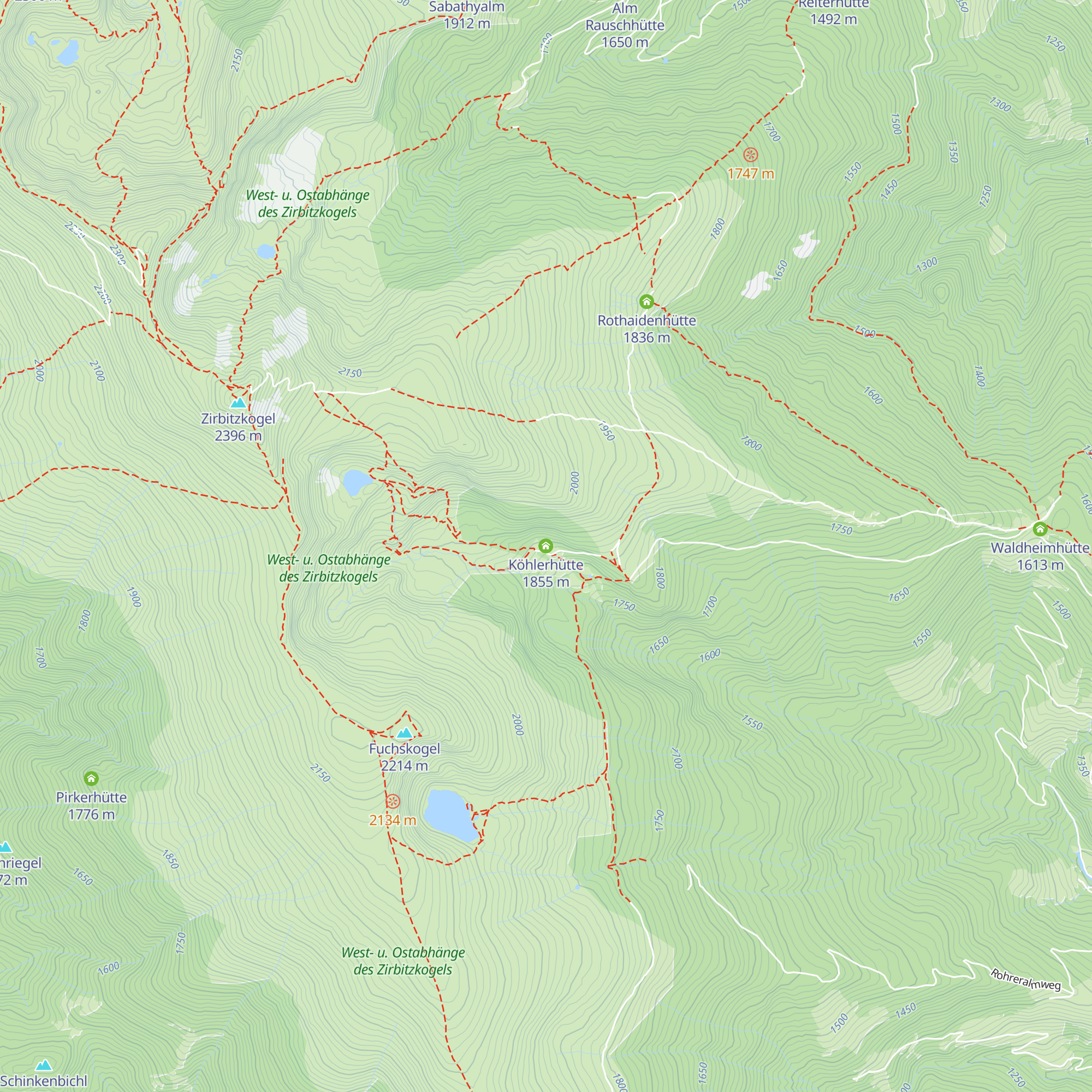Köhlerhütte map