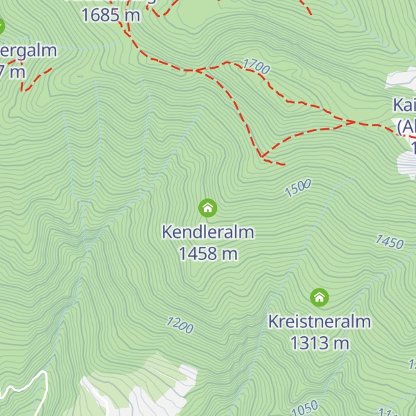 Map of Kendleralm