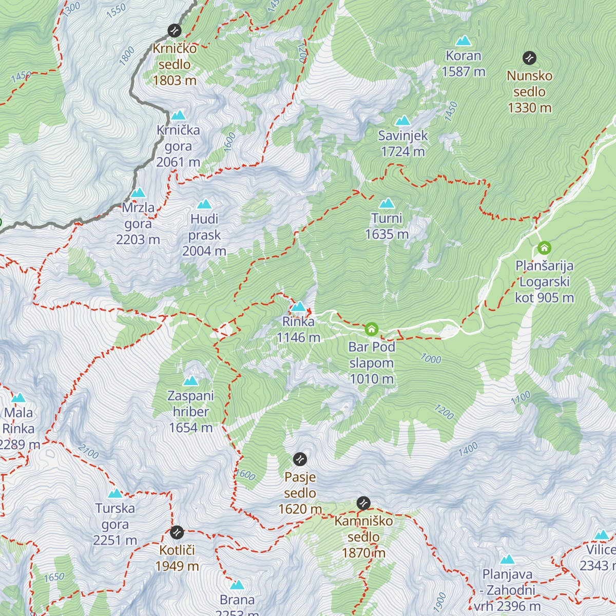 Orlovo gnezdo map
