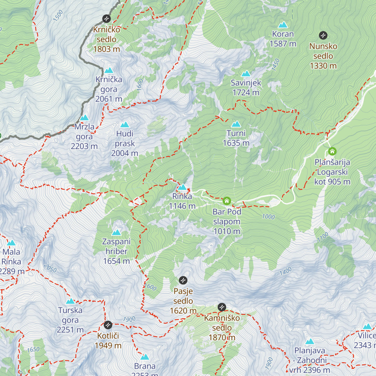 Orlovo gnezdo map