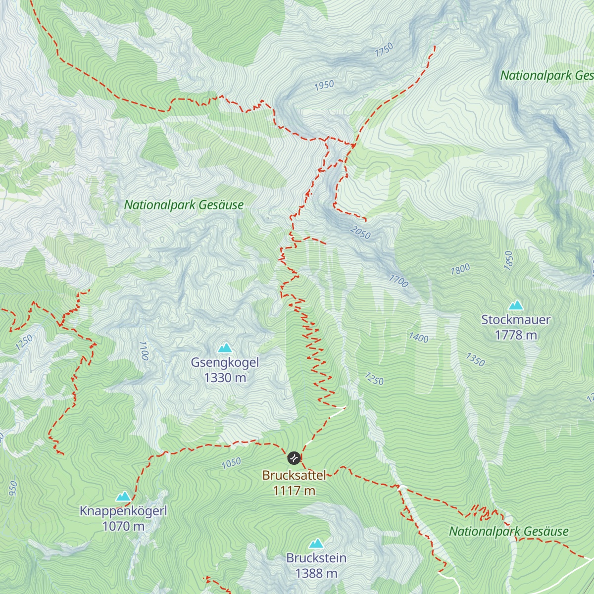 Buchsteinhaus map