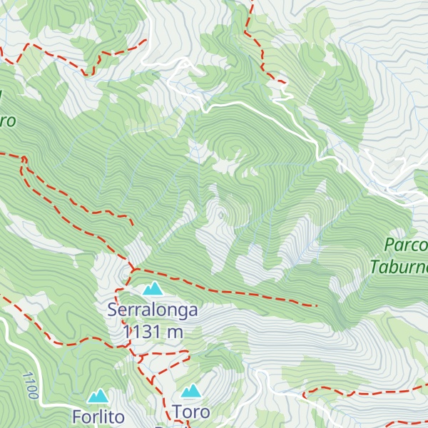 Map of Tuoro Maleconsiglio