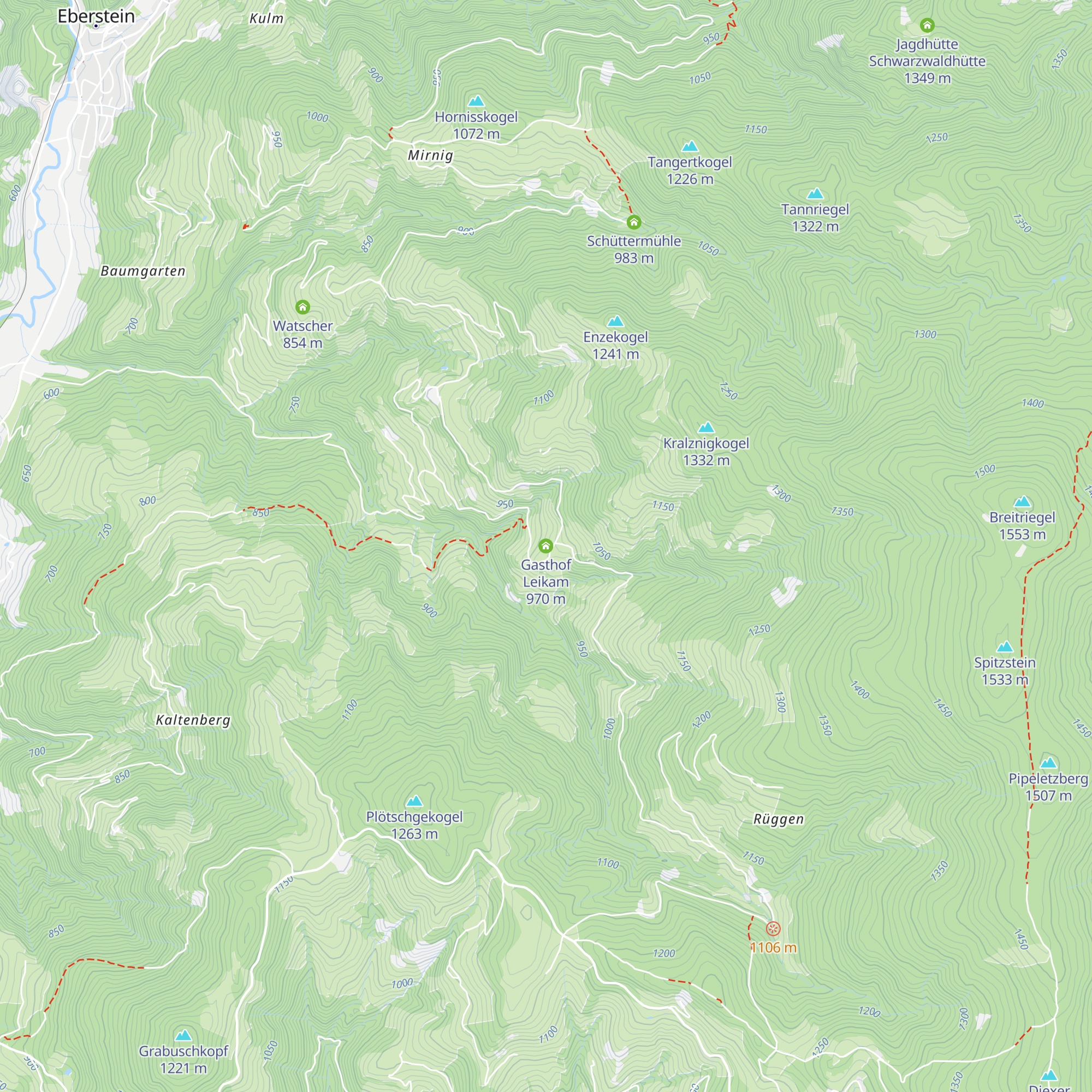 Gasthof Leikam map