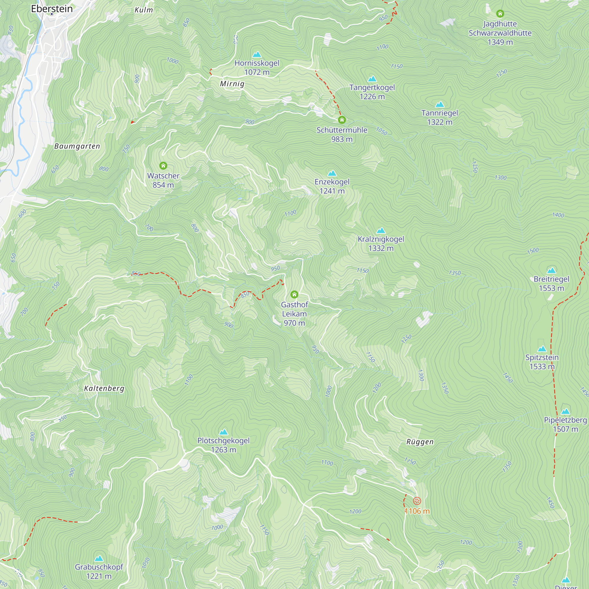 Gasthof Leikam map
