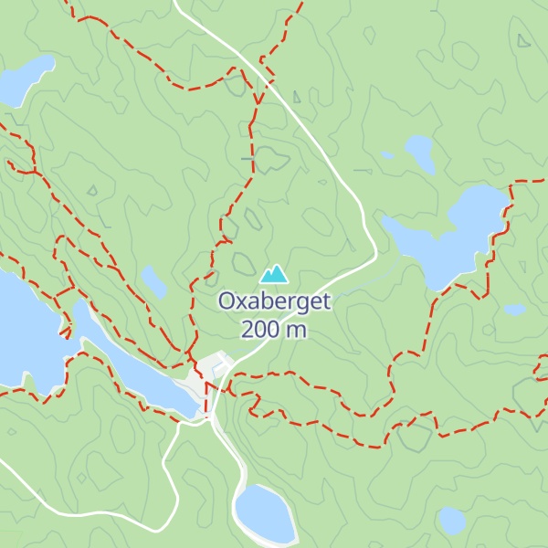 Map of Oxaberget