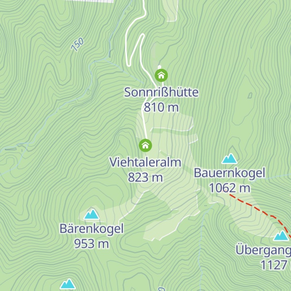 Map of Viehtaleralm