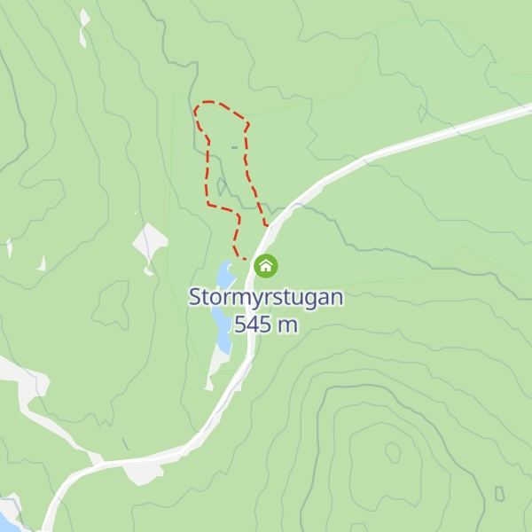 Map of Stormyrstugan