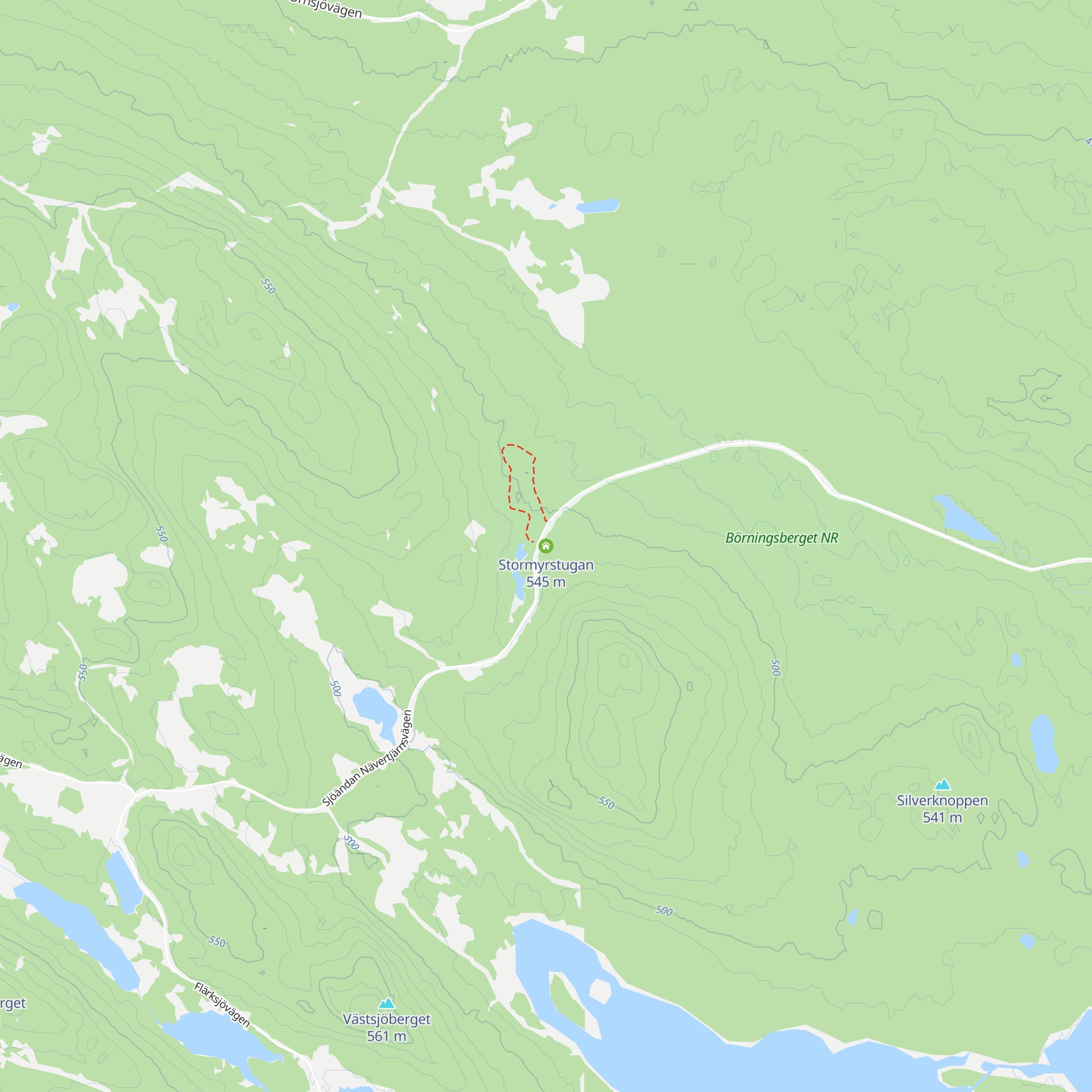 Stormyrstugan map