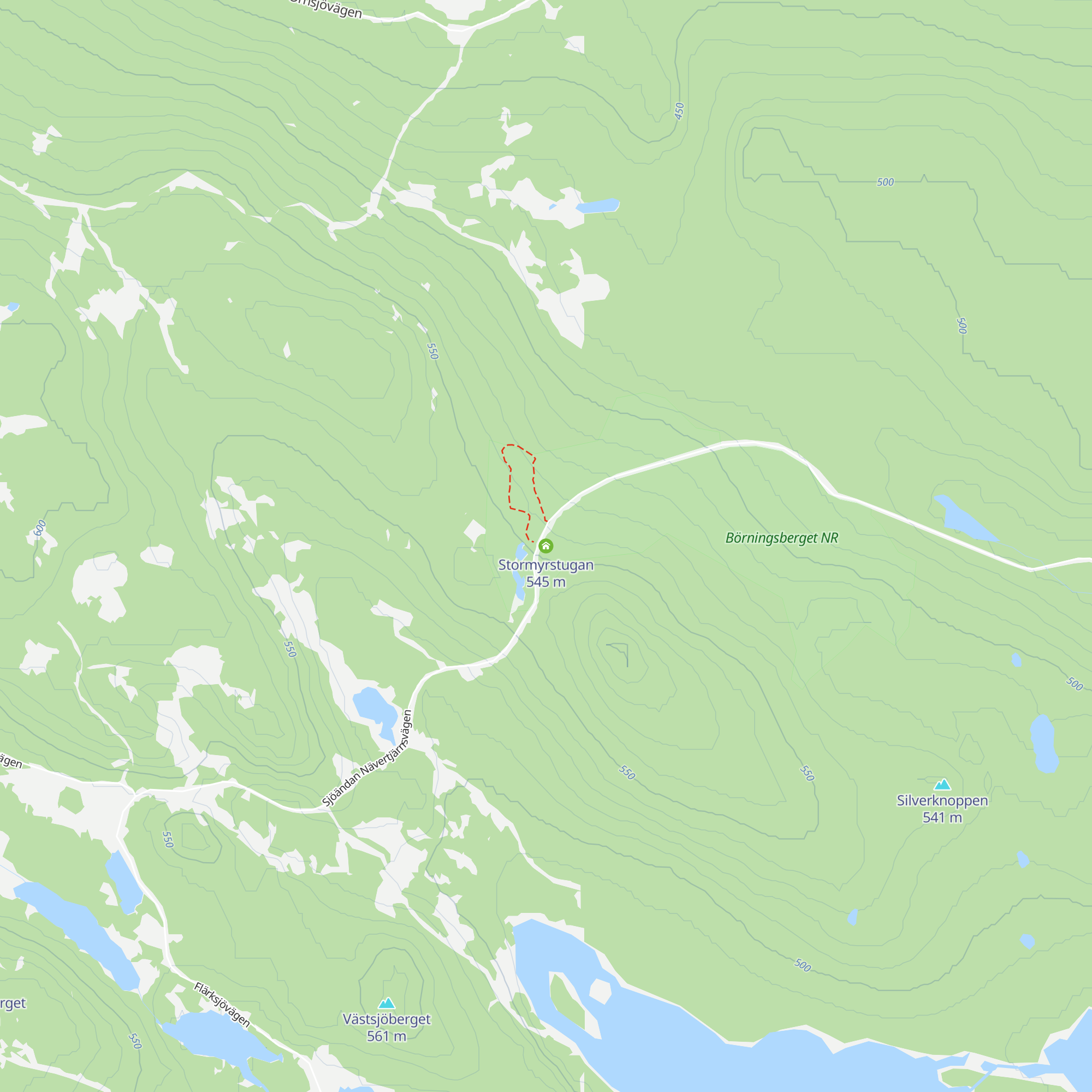 Stormyrstugan map