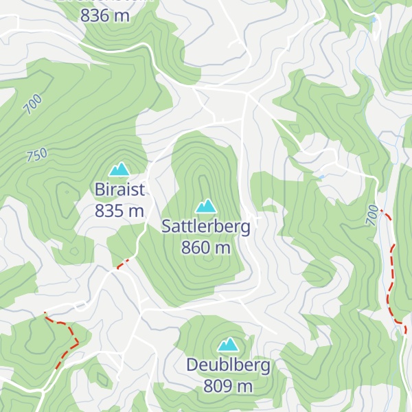 Map of Sattlerberg