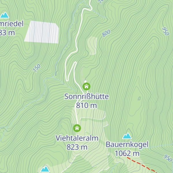 Map of Sonnrißhütte