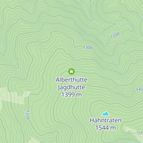 Map of Alberthütte Jagdhütte
