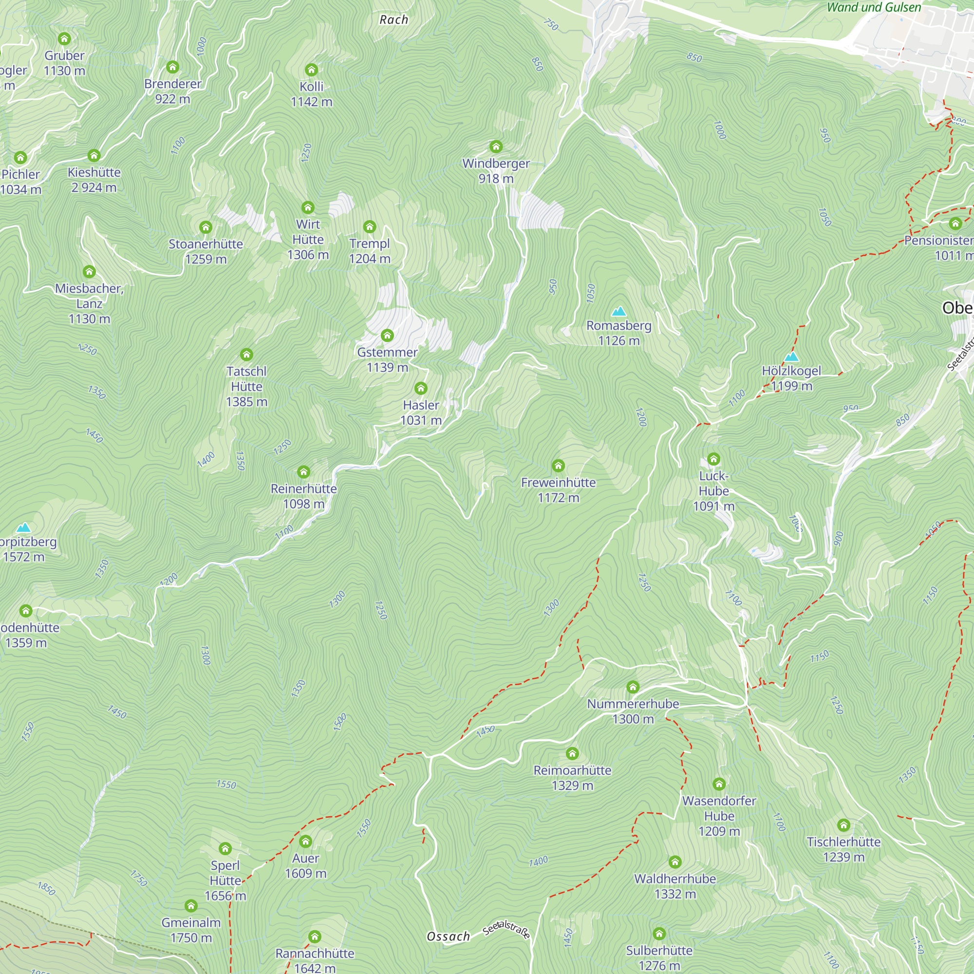 Fuchshube map