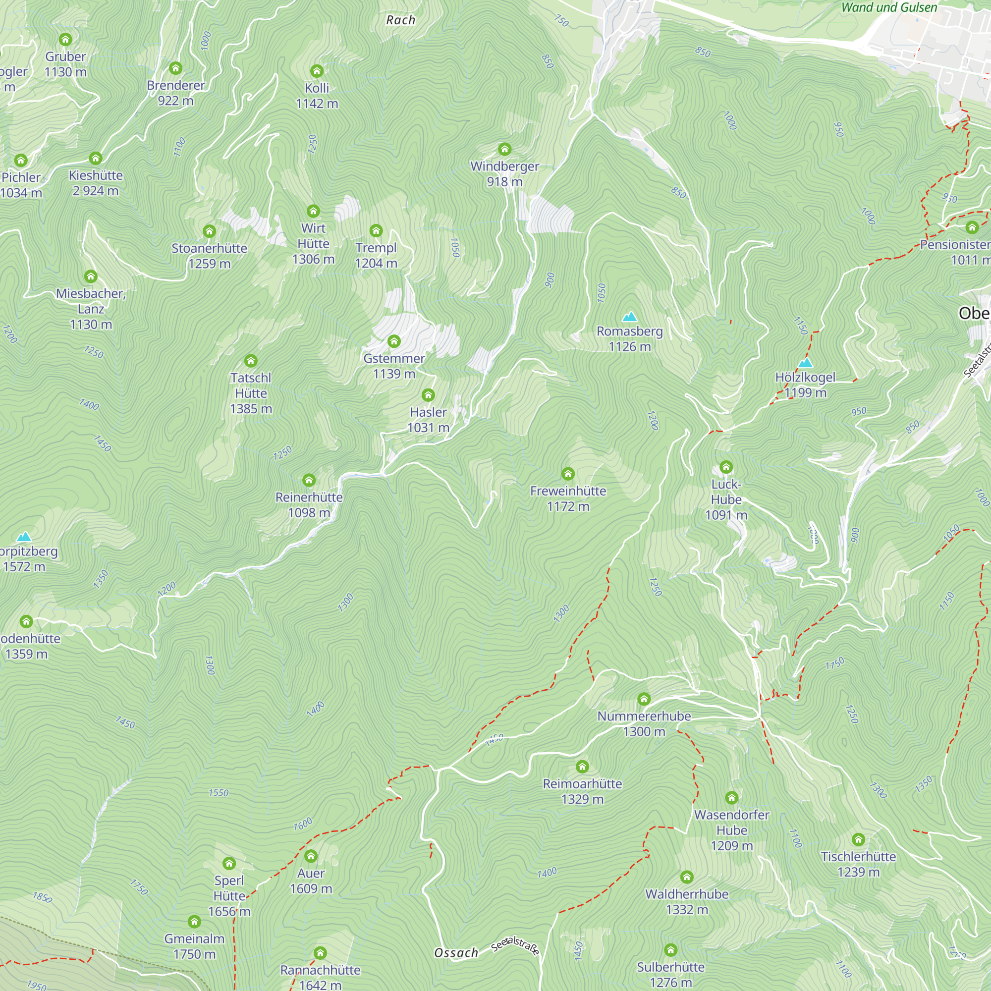 Fuchshube map