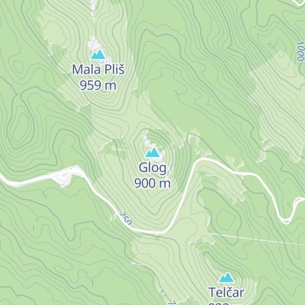 Map of Glog
