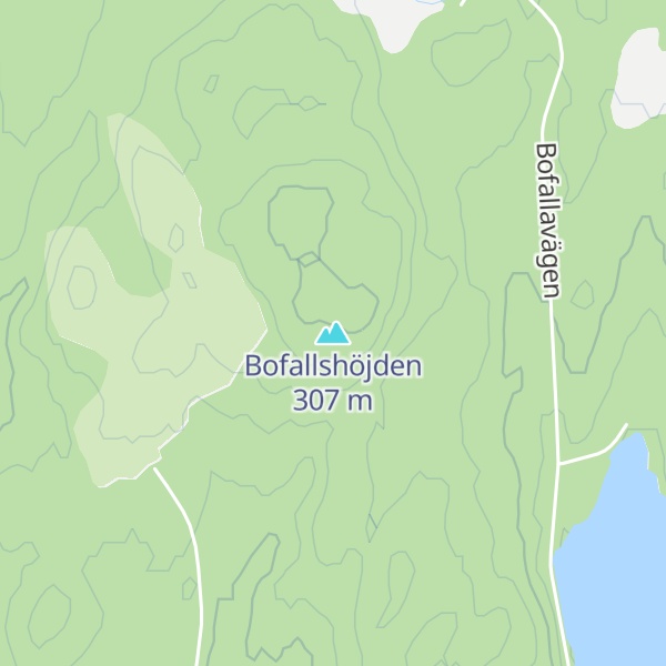 Map of Bofallshöjden