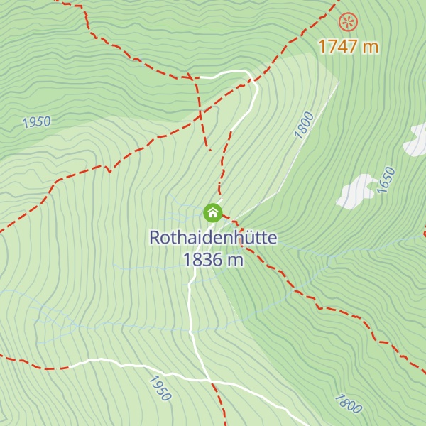 Map of Rothaidenhütte