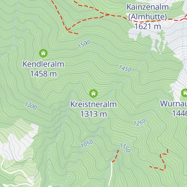 Map of Kreistneralm
