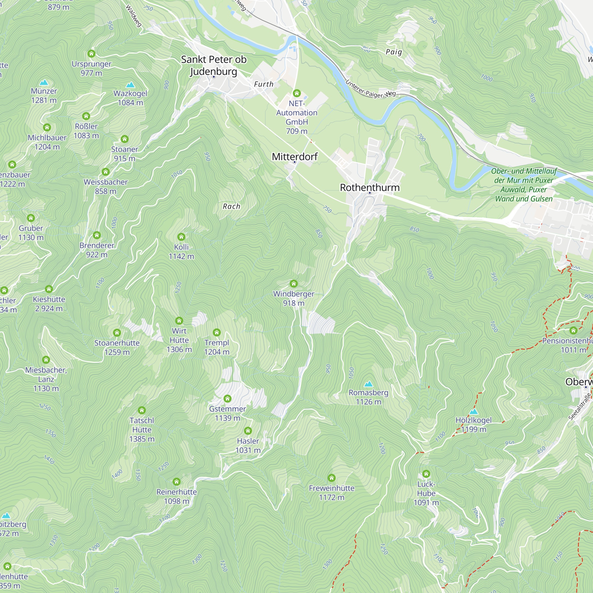 Wieser map