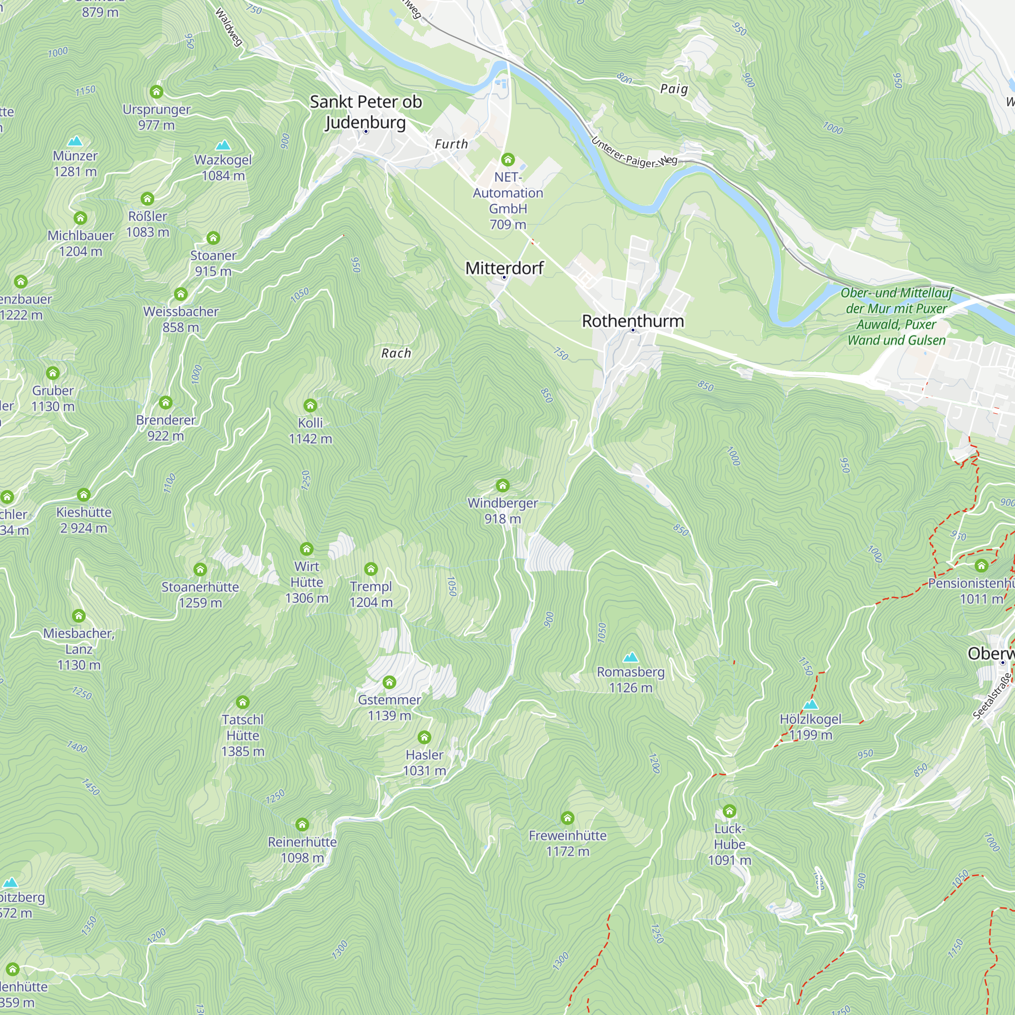 Wieser map