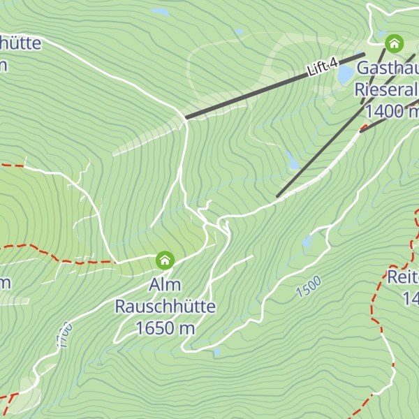 Map of Zirbenwaldhütte