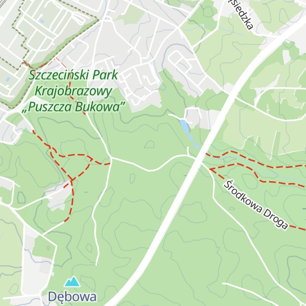 Map of Wzgórze Leśników