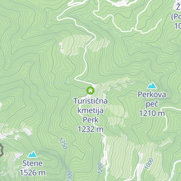 Map of Turistična kmetija Perk