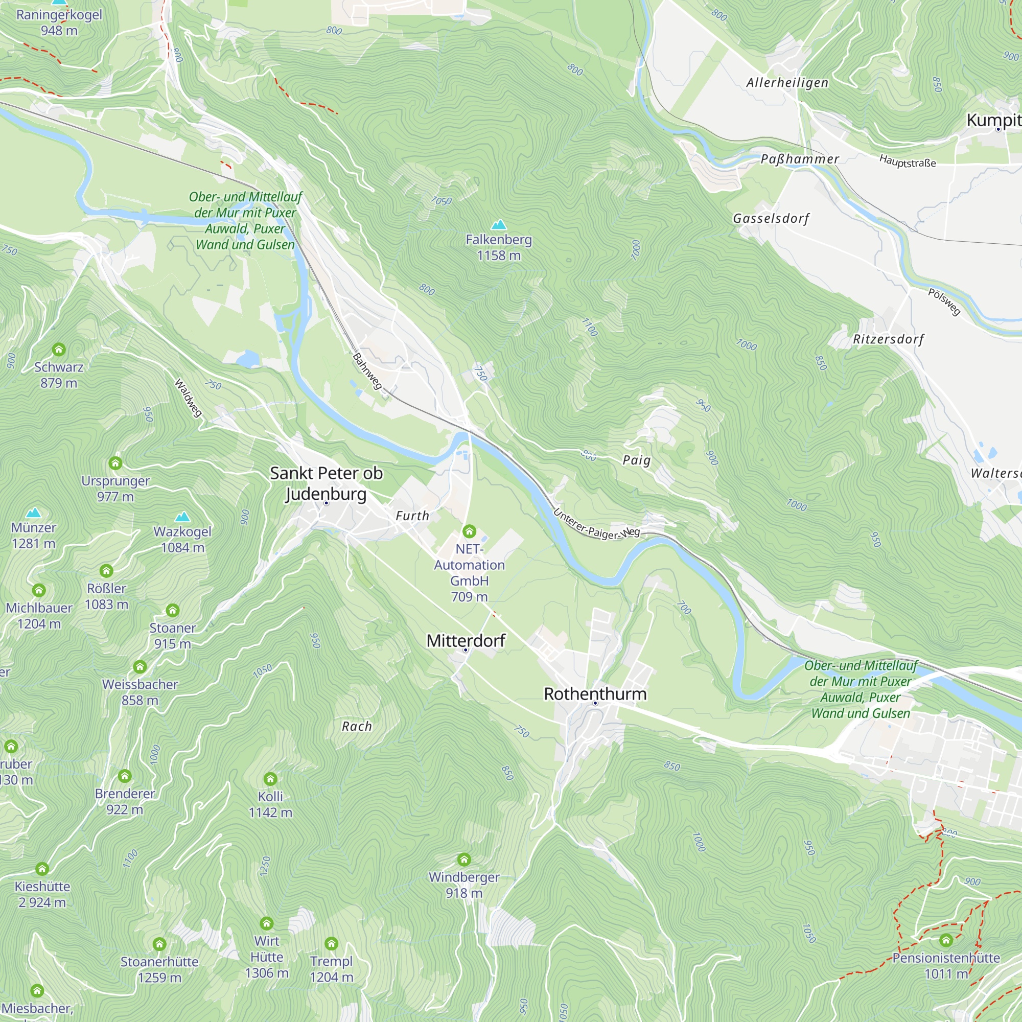 Grillitsch map