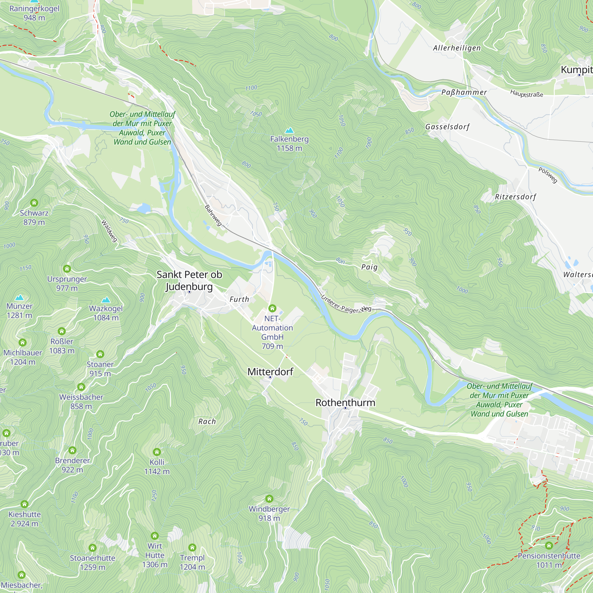 Grillitsch map