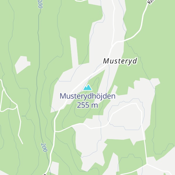 Map of Musterydhöjden