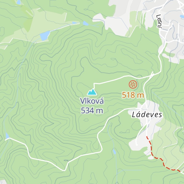 Map of Vlková