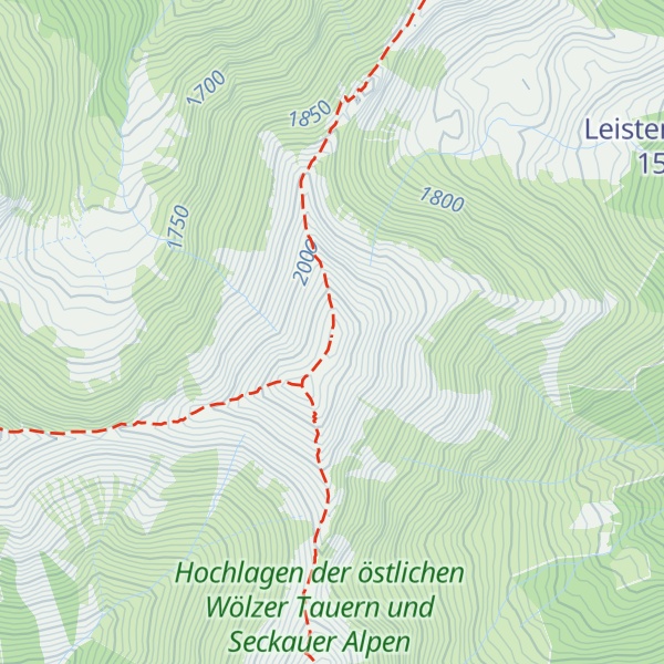 Map of Leistenhorn