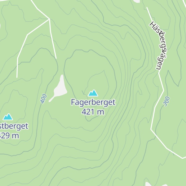 Map of Fagerberget