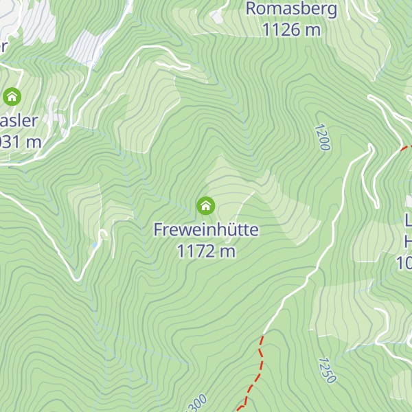 Map of Freweinhütte