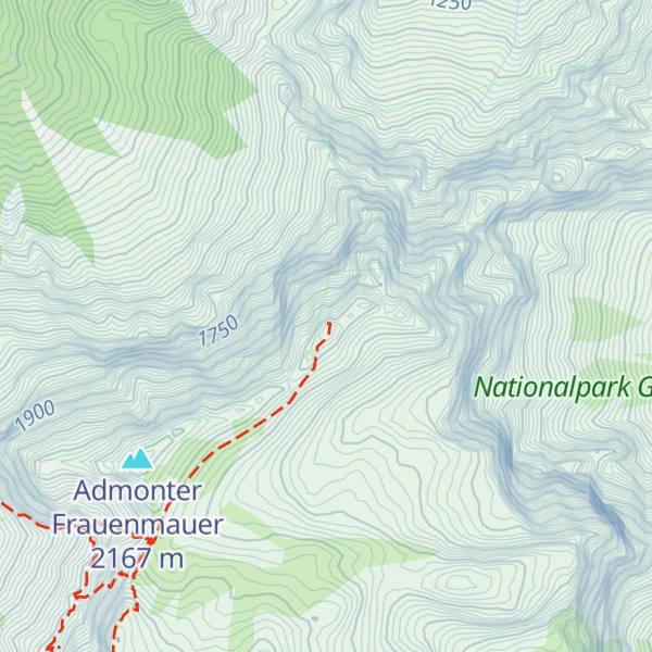 Map of St. Gallener Spitze