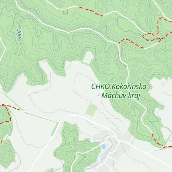 Map of (Na průhoně) [Mšeno-Sedlec]