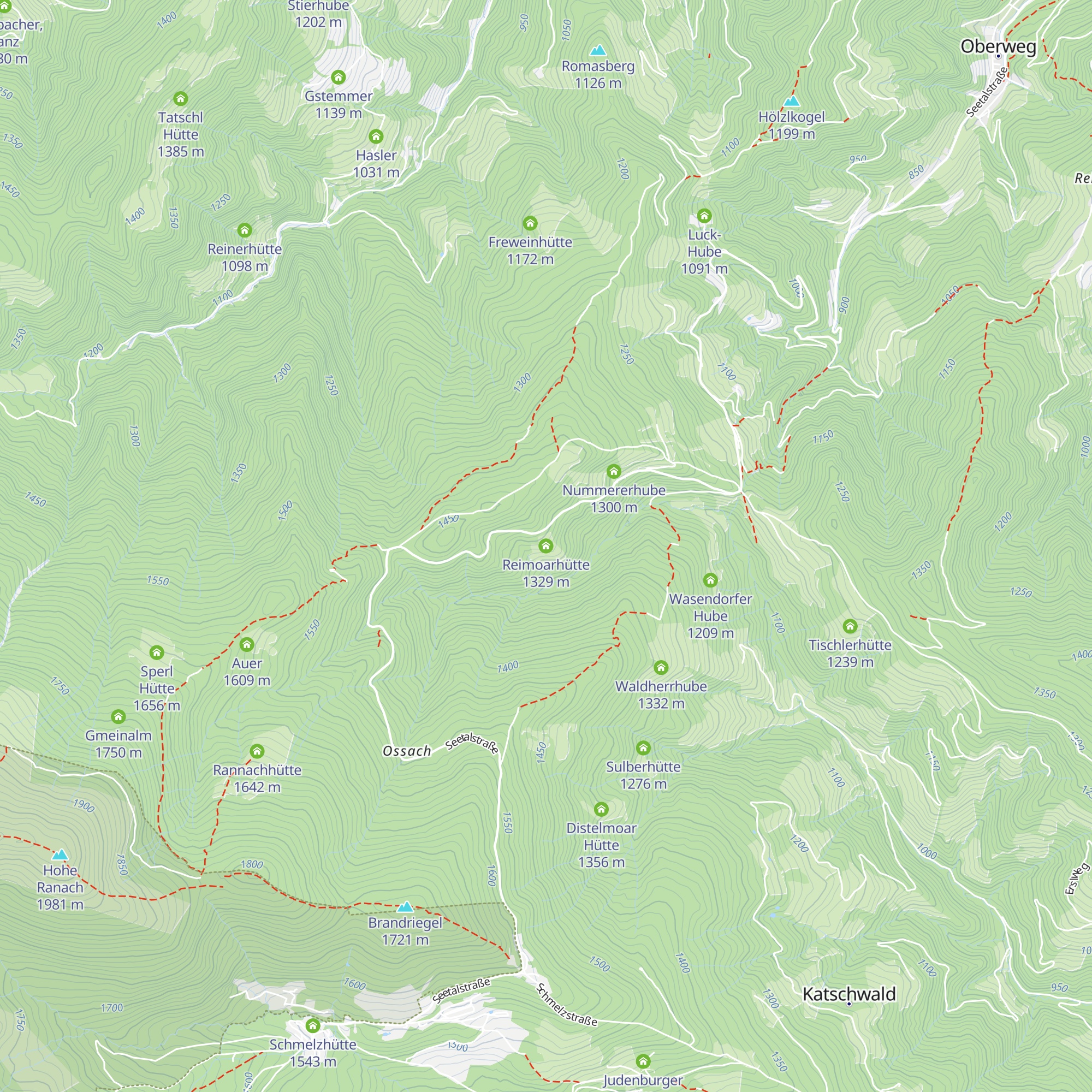 Reimoarhütte map