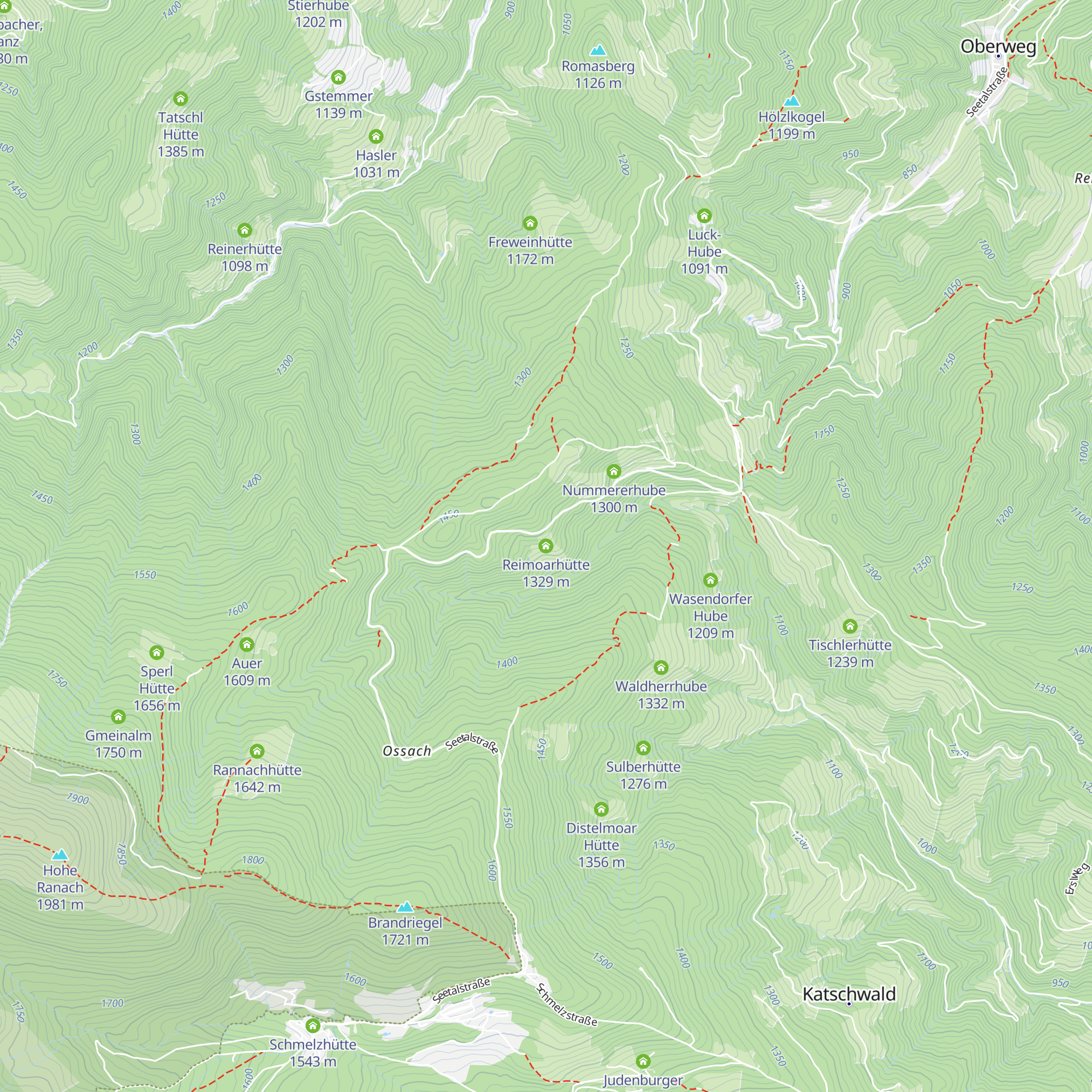 Reimoarhütte map