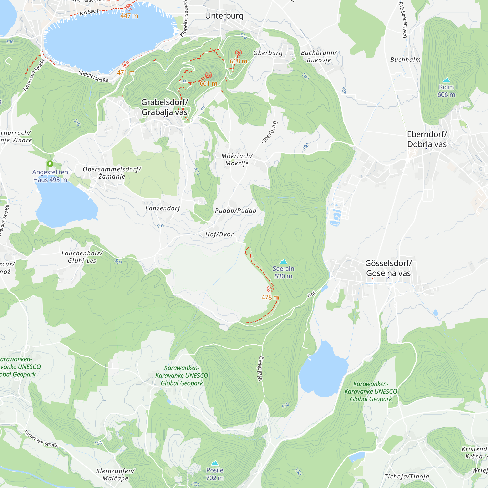 Vogelbeobachtungshütte map
