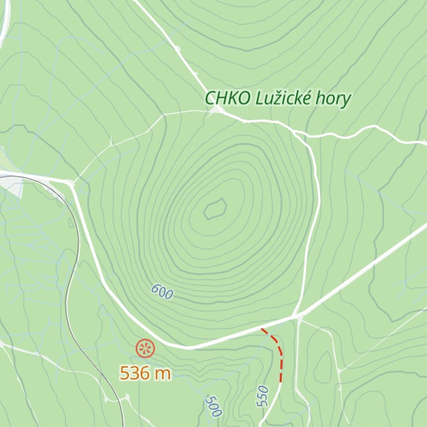 Map of Bouřný