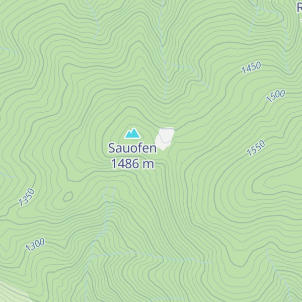 Map of Sauofenhütte