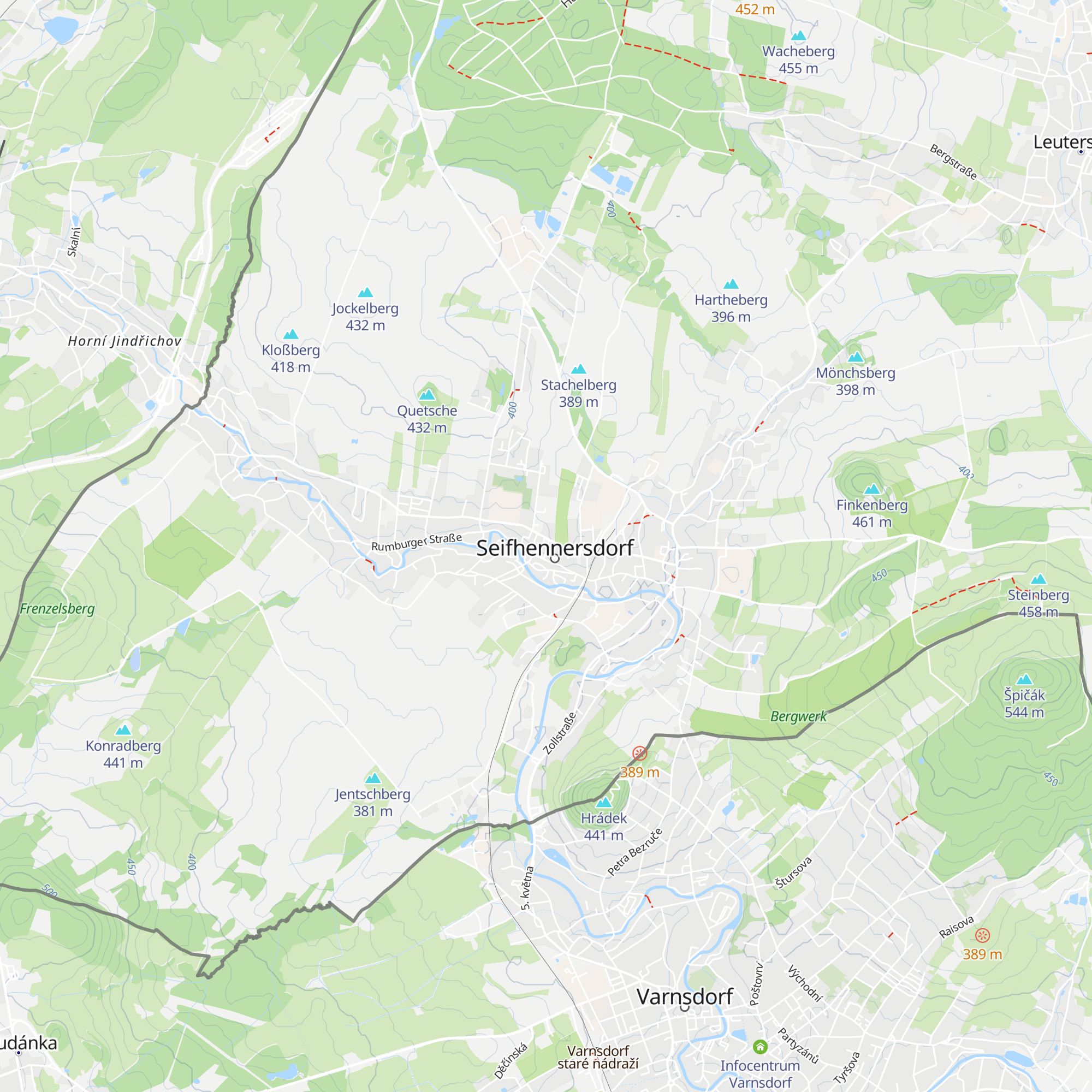 Karasek-Museum Tourist-Information map