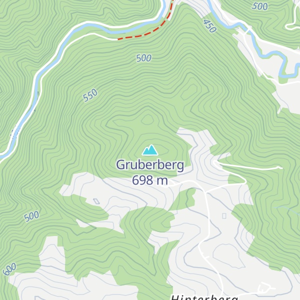 Map of Gruberberg