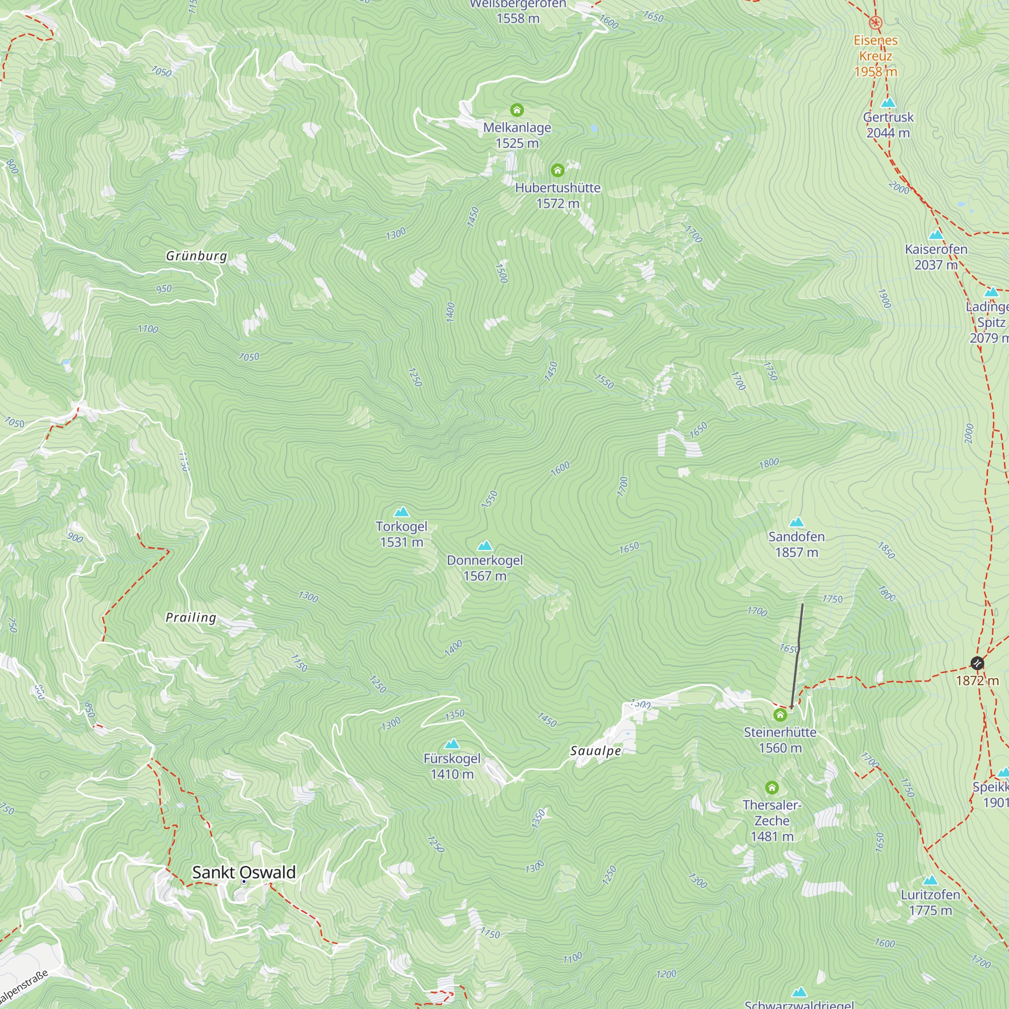 Grafenzeche map