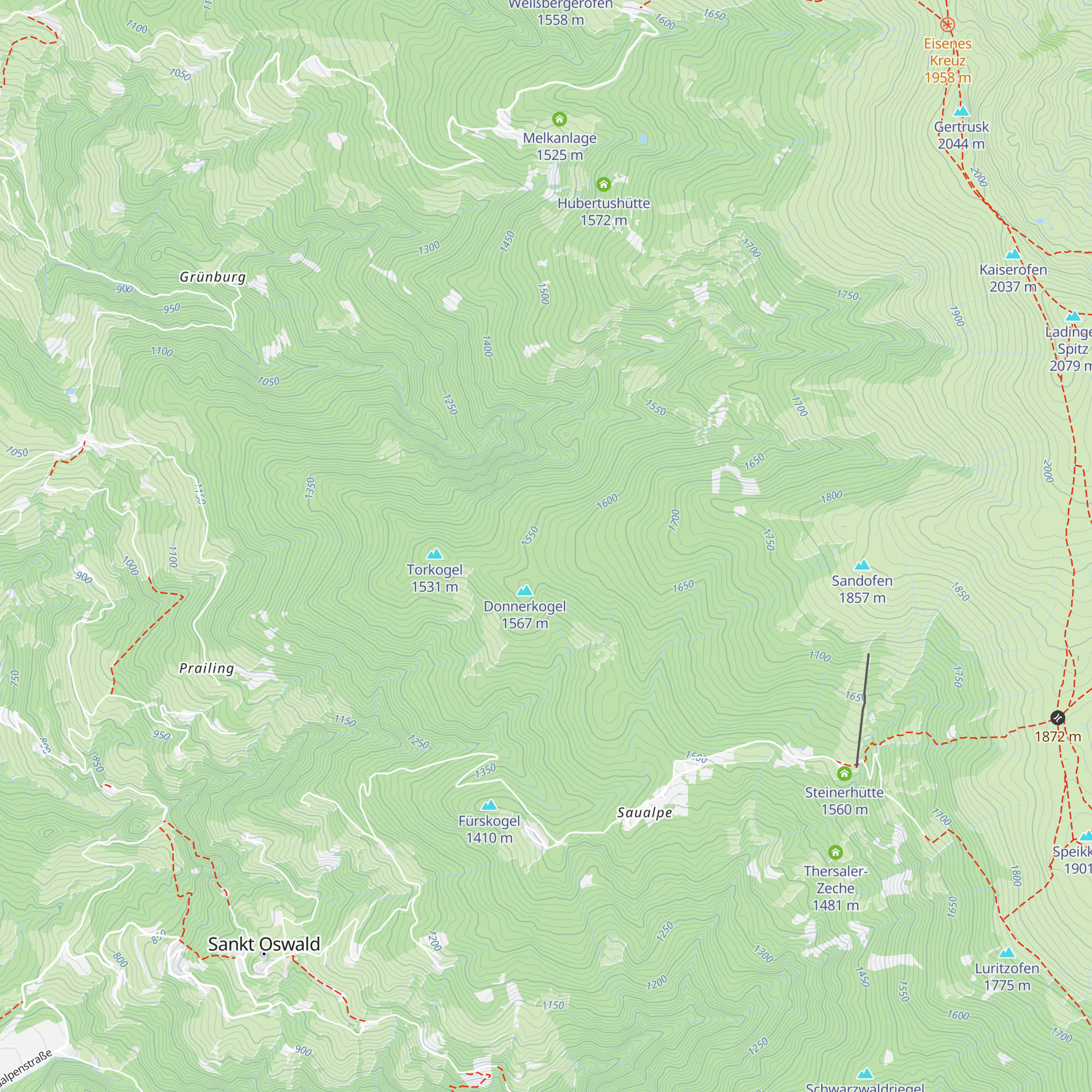 Grafenzeche map